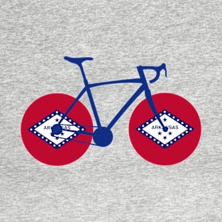 Arkansas Flag Cycling T-Shirt